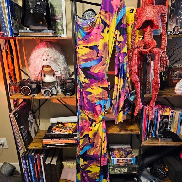 **LAST CHANCE** Multi-Colored Dress - Picture 7 of 8